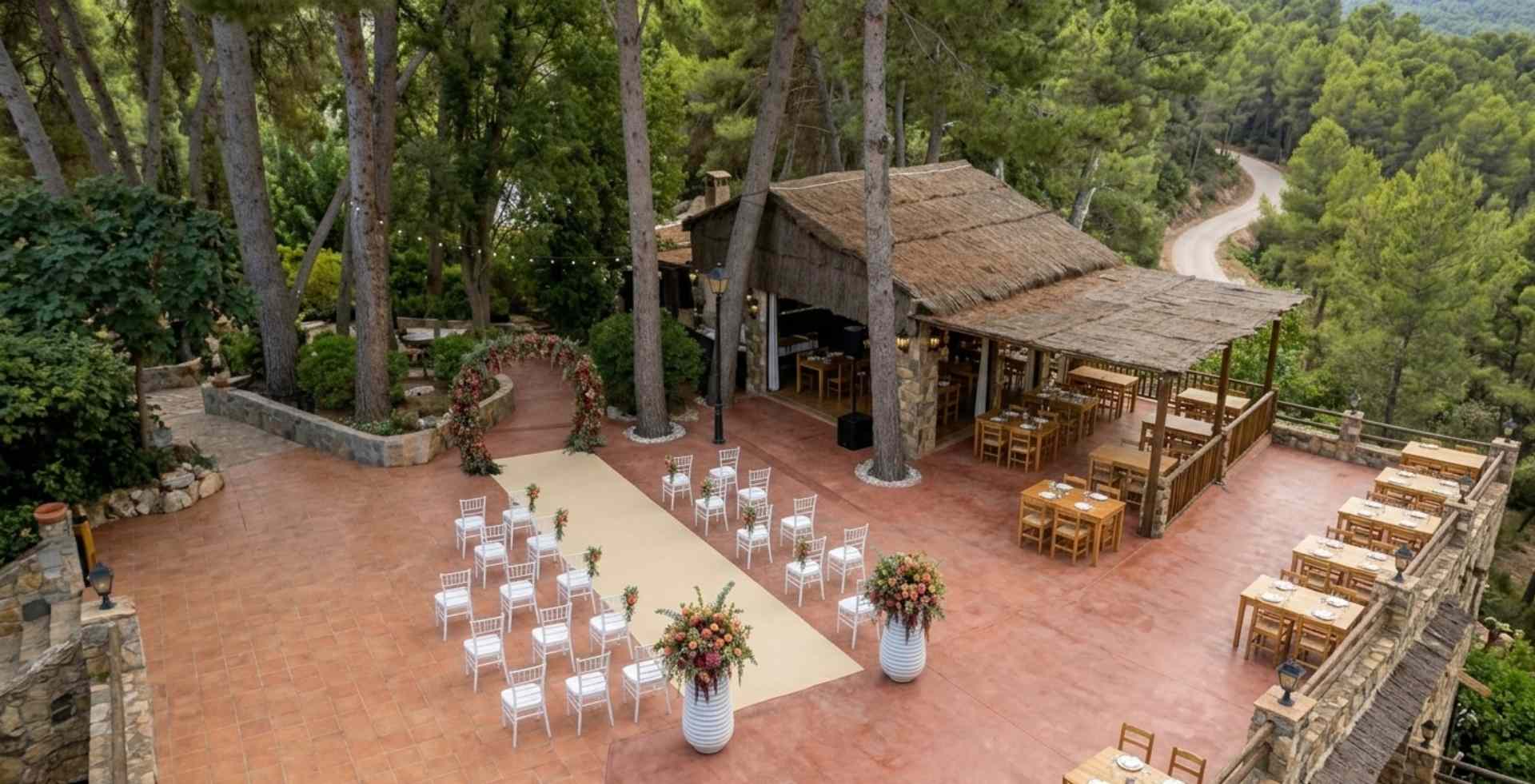 Fotografía aérea y videos para restaurantes